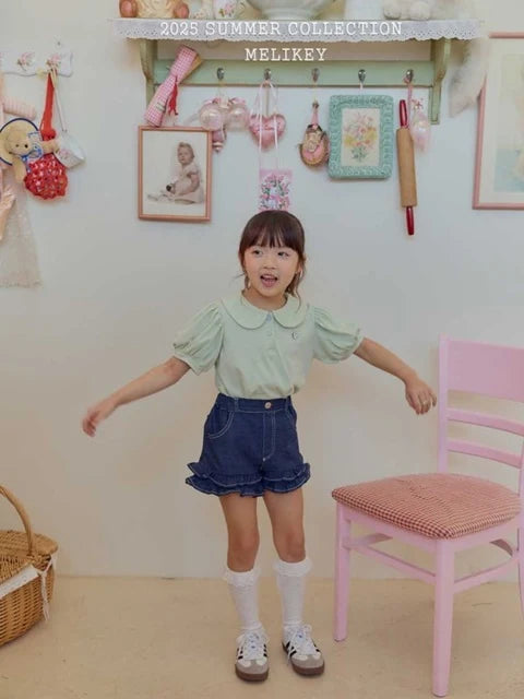 Nana Linen Frill Shorts