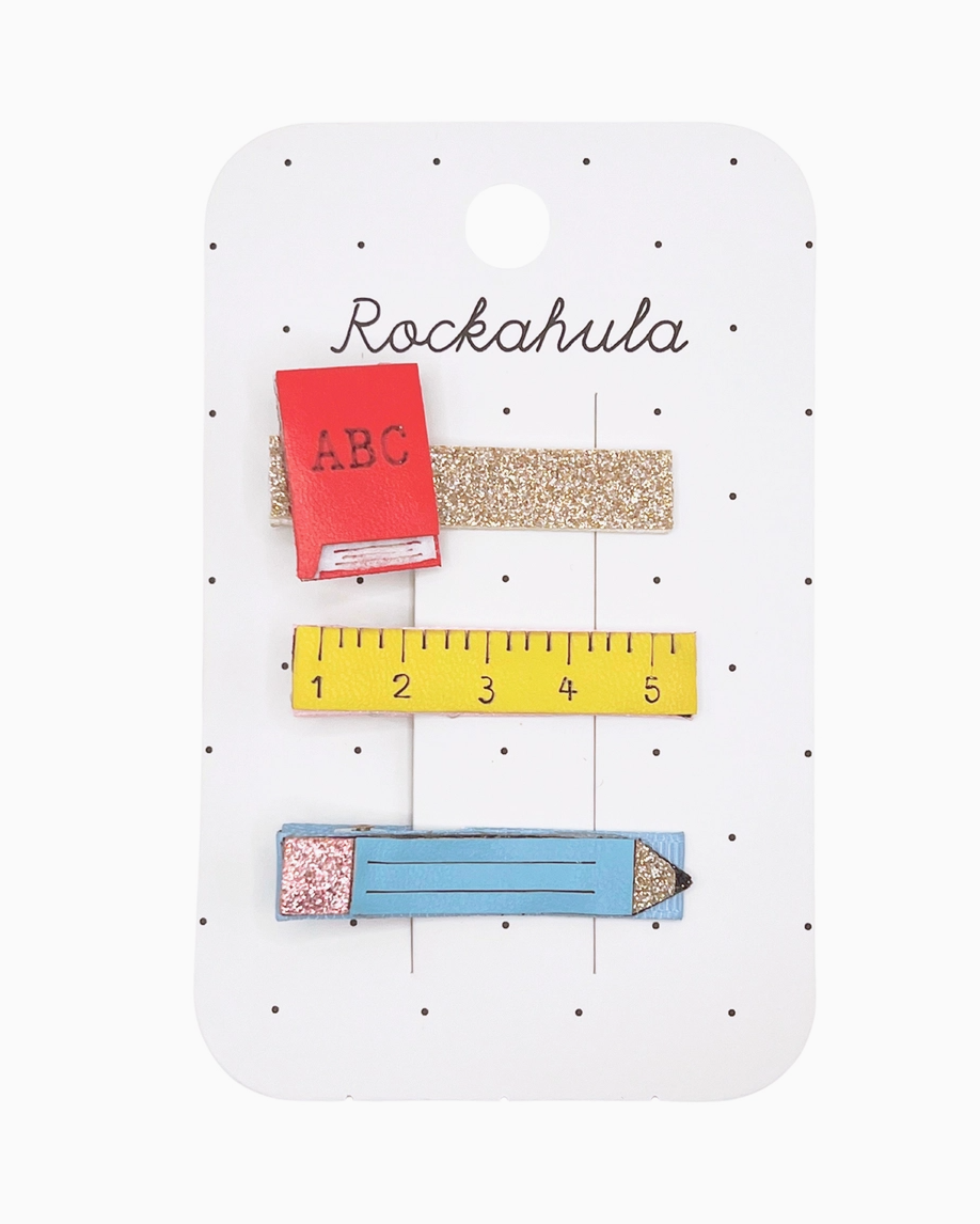 I Love School Clip Set