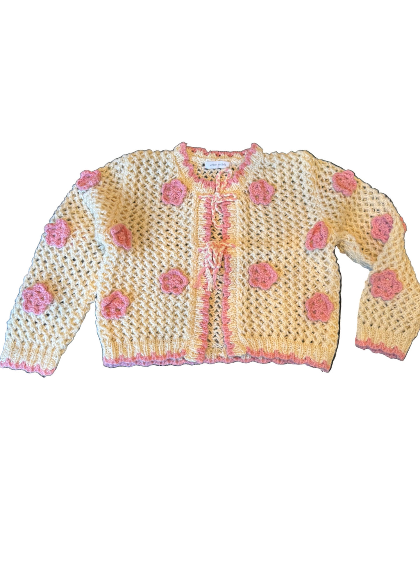 Crochet Flower Cardigan