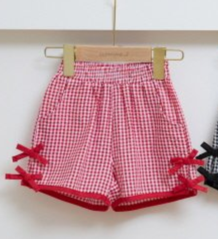 Gingham Shorts