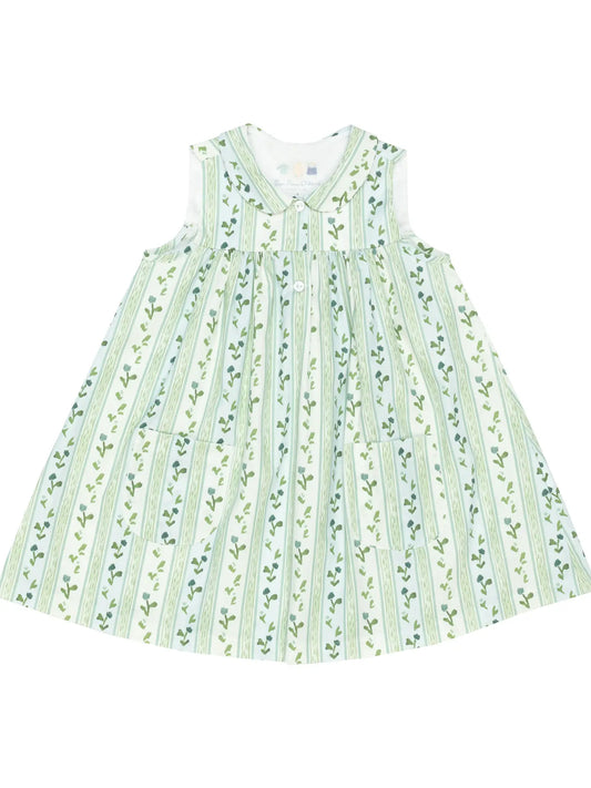 Jenny Sleeveless Dress and Bloomer in Vivian Stripe