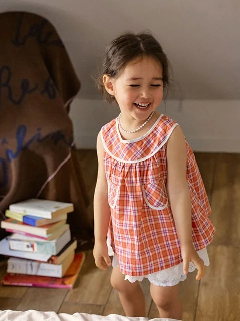 N2 Check Blouse