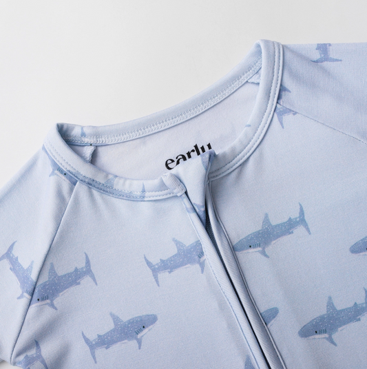 Bamboo Zip Sleeper - Sharks