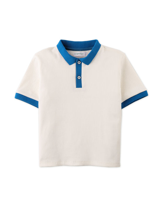 Ethan Ribbed Polo