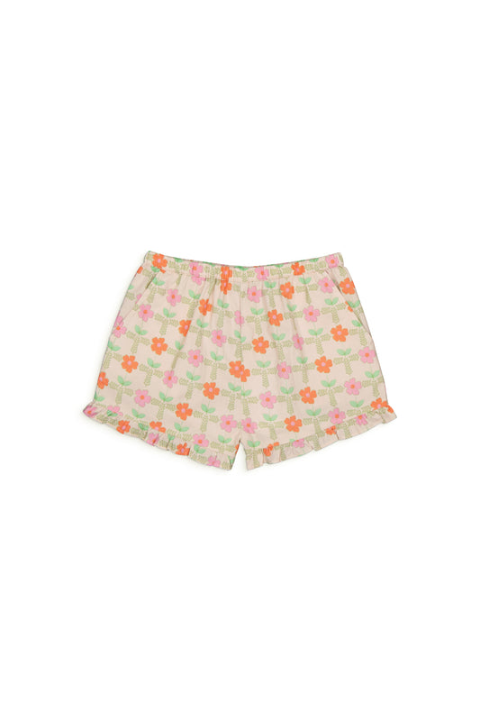 Dina Shorts in Lovely Ecru
