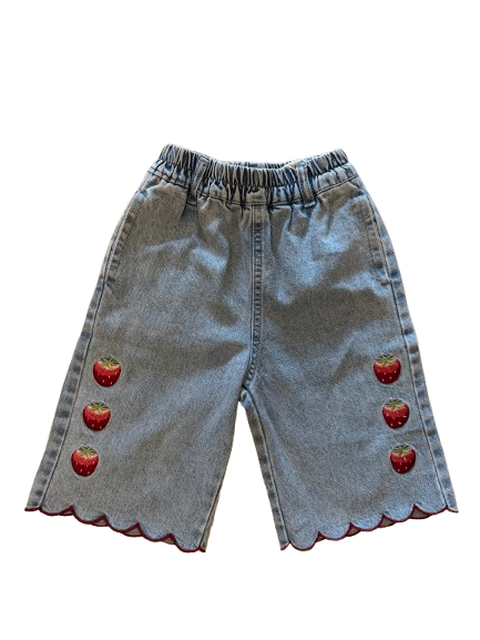 Strawberry Denim Jeans