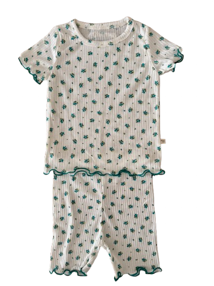 Floral Pleats Set