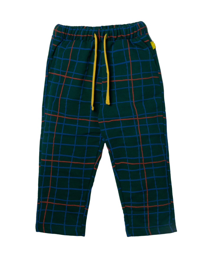 Recycled Cotton Grid Jogger