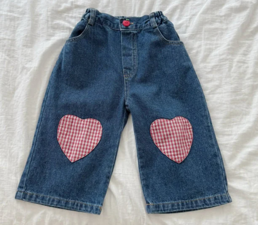 Heart Picnic Jeans