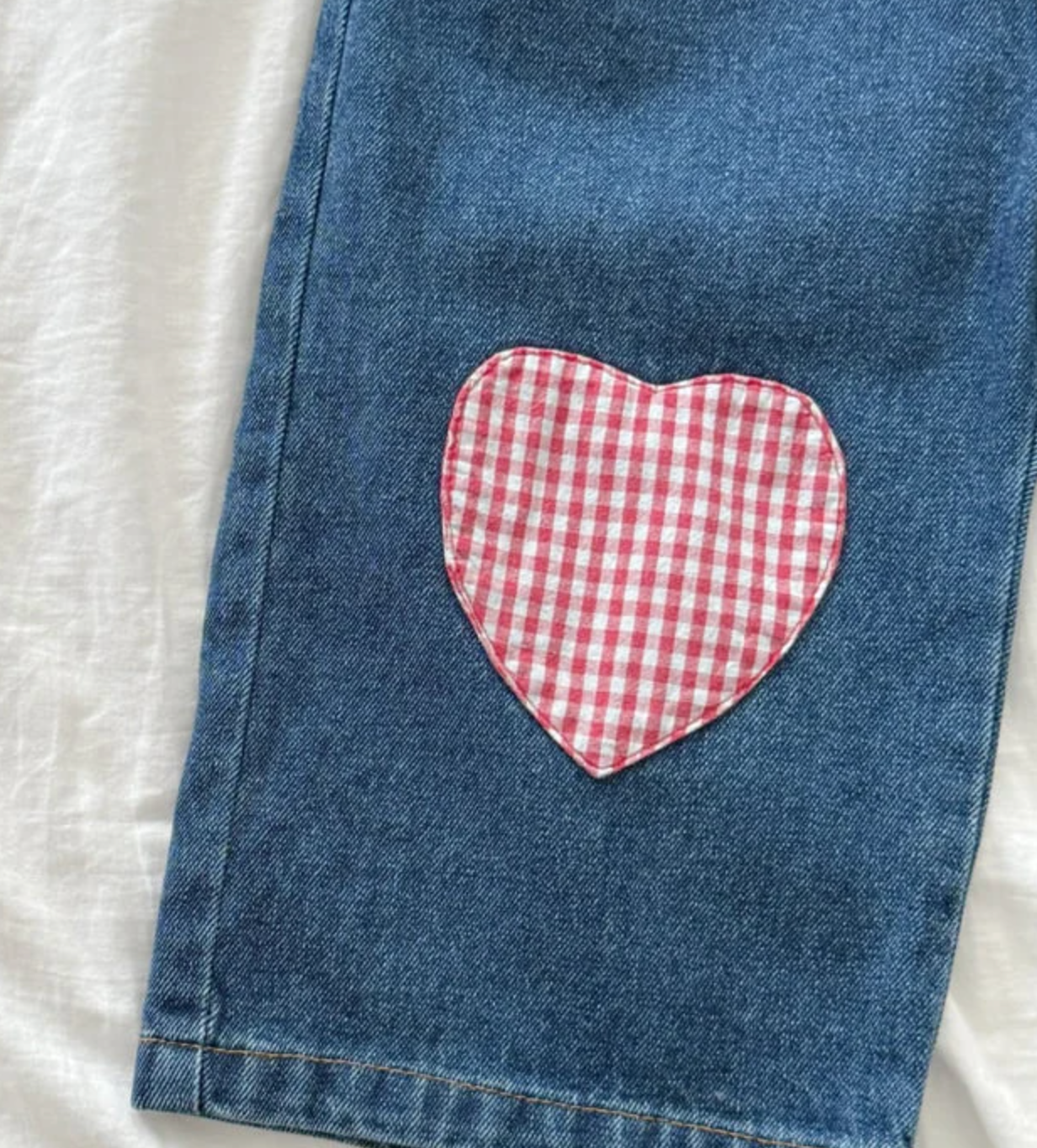 Heart Picnic Jeans