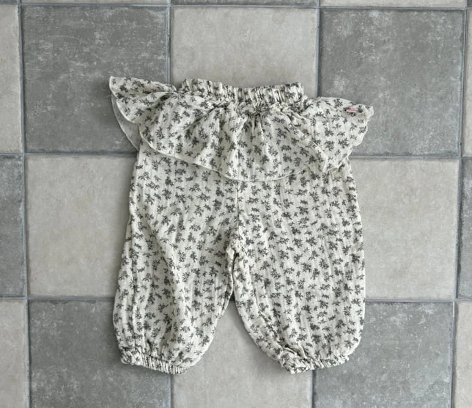Snowflake Tiered Jogger Pants