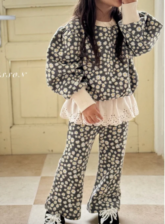 Daisy Set (Charcoal)