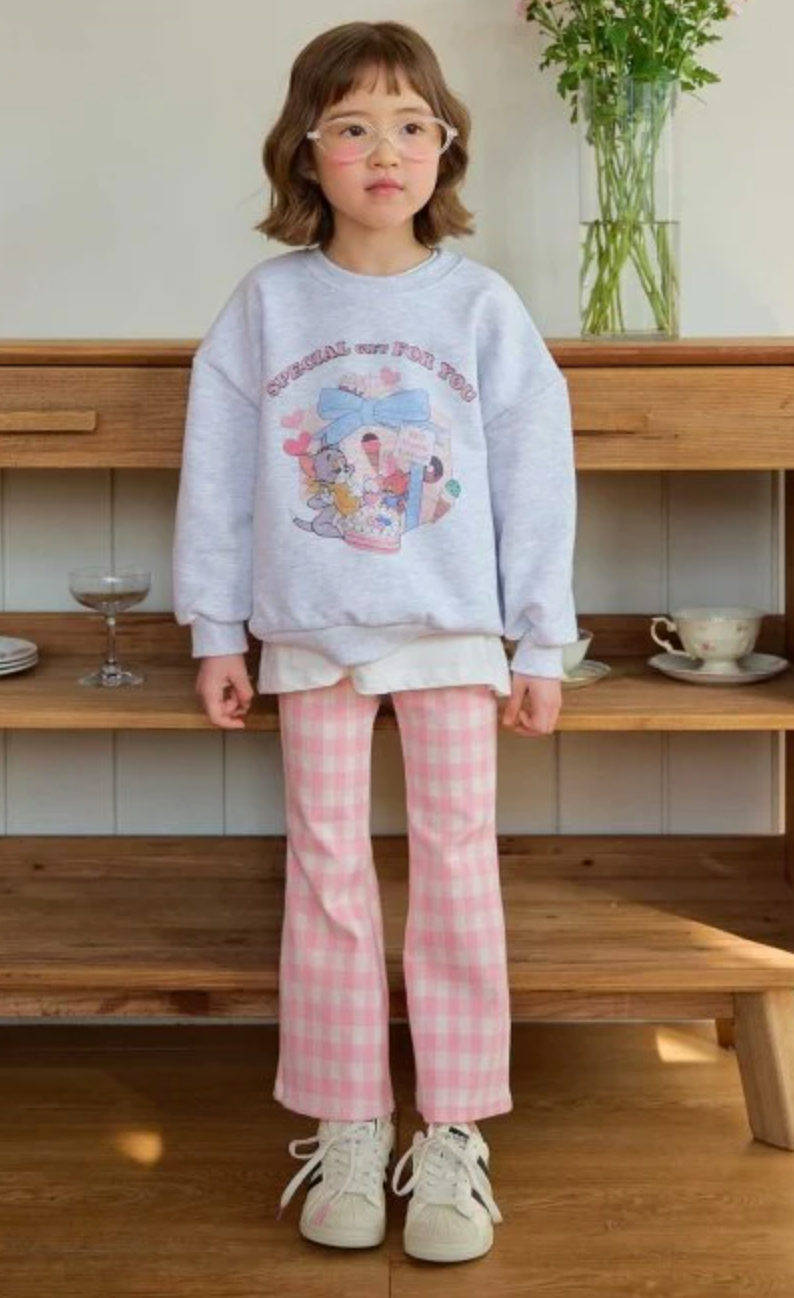Pink Bootcut Pants