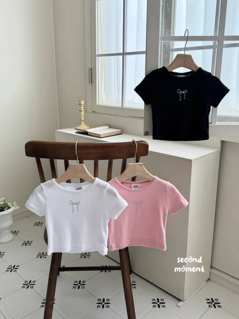 Pearl Ribbon Tee