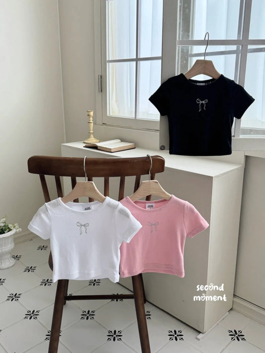 Pearl Ribbon Tee