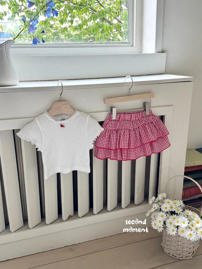 Eyelet Tee